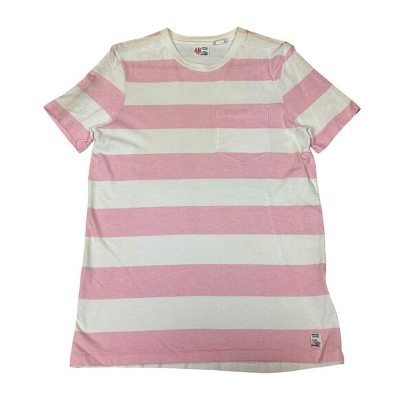 M.Nii Striped TShirt Makaha Shorts Hawaii Surfer Men's XS - Picture 1 of 12